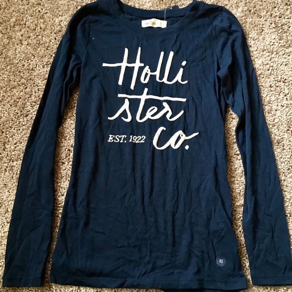 Hollister Long Sleeve Shorts Size XS New With Tags